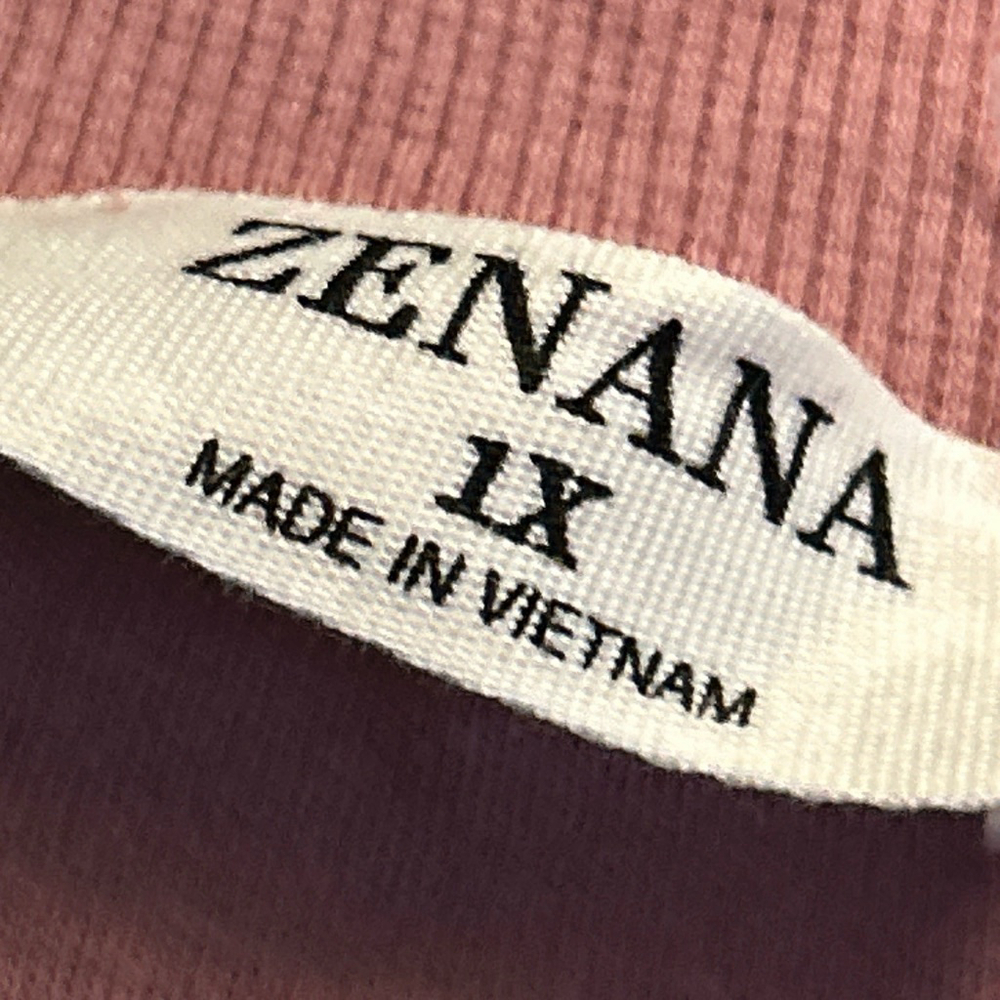 Women's Zenana Romper Size 1X Pink - Picture 4 of 6